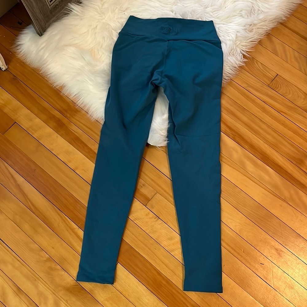 Booty By Brabants Textureless Leggings Turquoise - Picture 2 of 6